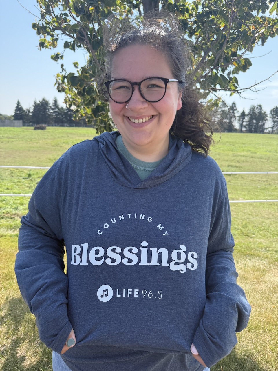 Counting My Blessings long sleeved hoodie