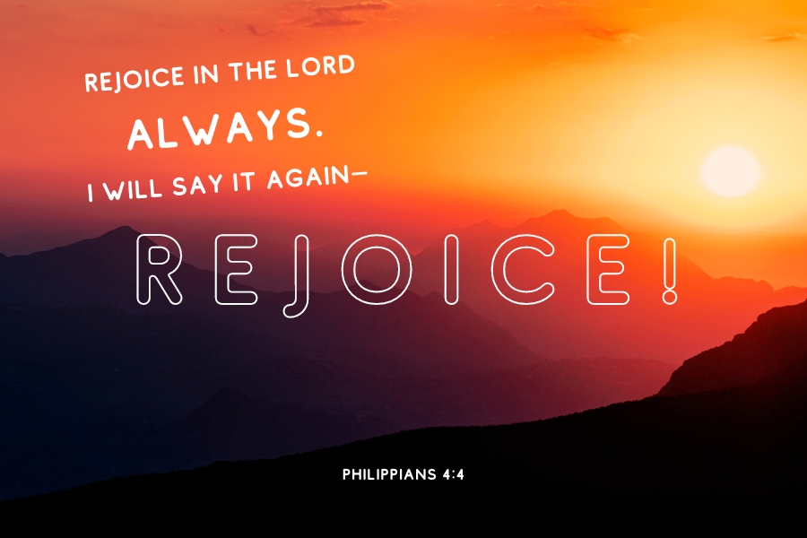 Philippians 4:4